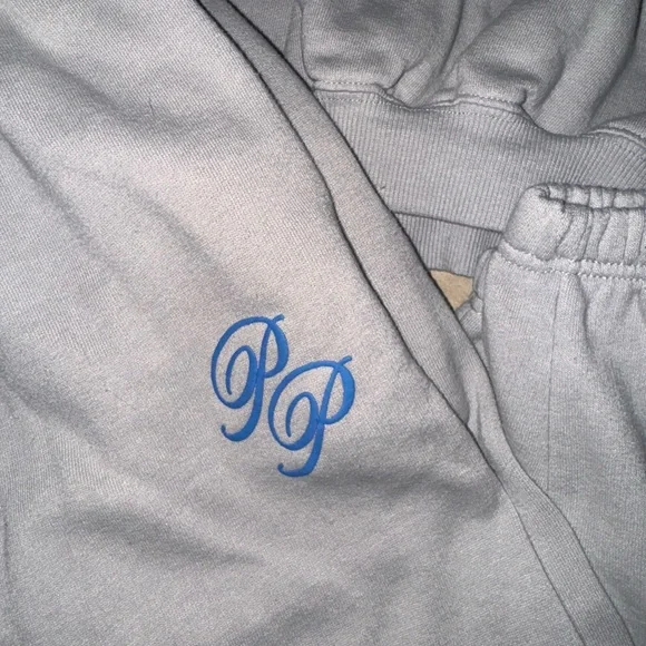 Princess Polly Light Gray Sweat Set - Picture 4 of 5